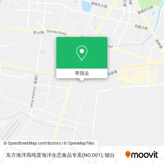 东方海洋高纯度海洋生态食品专卖(NO.001)地图