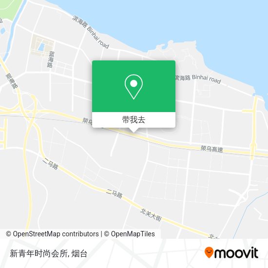 新青年时尚会所地图