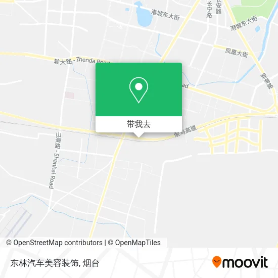 东林汽车美容装饰地图