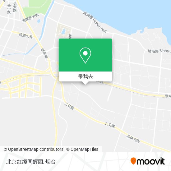 北京红缨同辉园地图