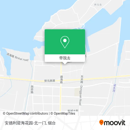 安德利迎海花园-北一门地图