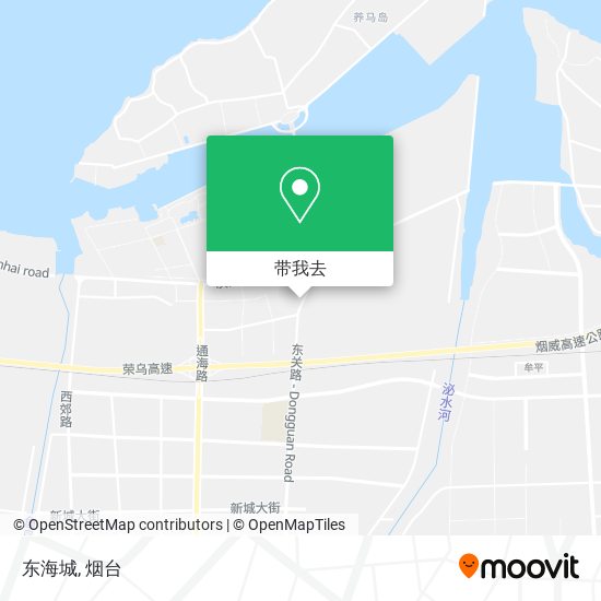 东海城地图