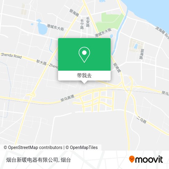 烟台新暖电器有限公司地图