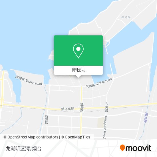 龙湖听蓝湾地图