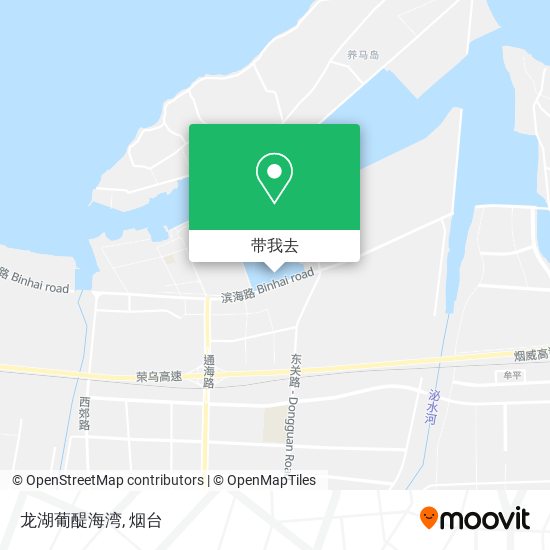 龙湖葡醍海湾地图