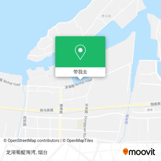 龙湖葡醍海湾地图