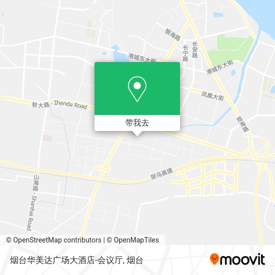 烟台华美达广场大酒店-会议厅地图