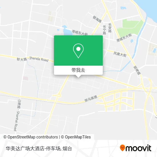 华美达广场大酒店-停车场地图