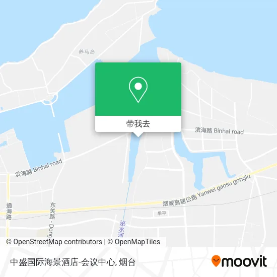 中盛国际海景酒店-会议中心地图
