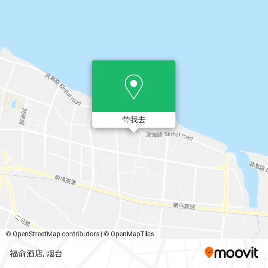 福俞酒店地图