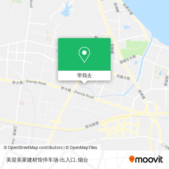 美迎美家建材馆停车场-出入口地图