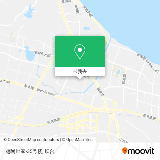 德尚世家-35号楼地图