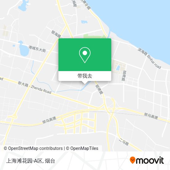 上海滩花园-A区地图