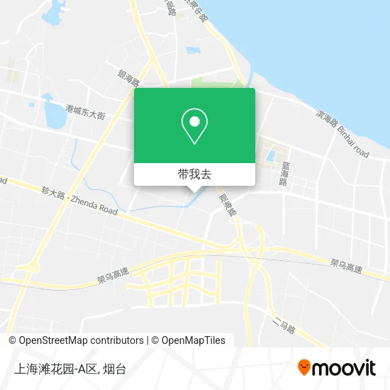 上海滩花园-A区地图