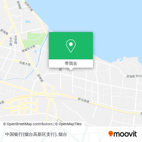 中国银行(烟台高新区支行)地图