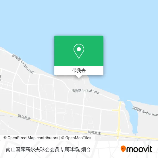 南山国际高尔夫球会会员专属球场地图