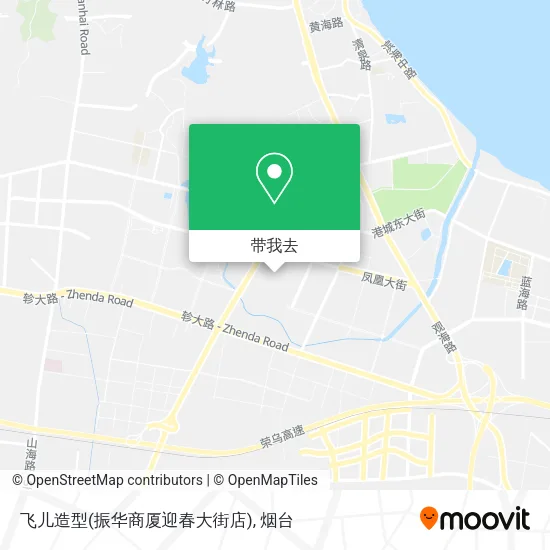 飞儿造型(振华商厦迎春大街店)地图
