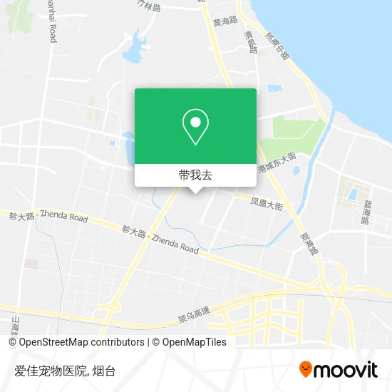 爱佳宠物医院地图