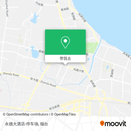 永德大酒店-停车场地图