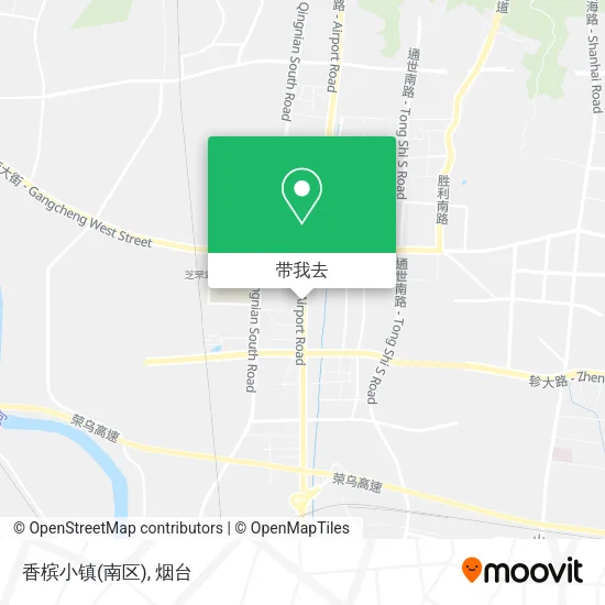 香槟小镇(南区)地图