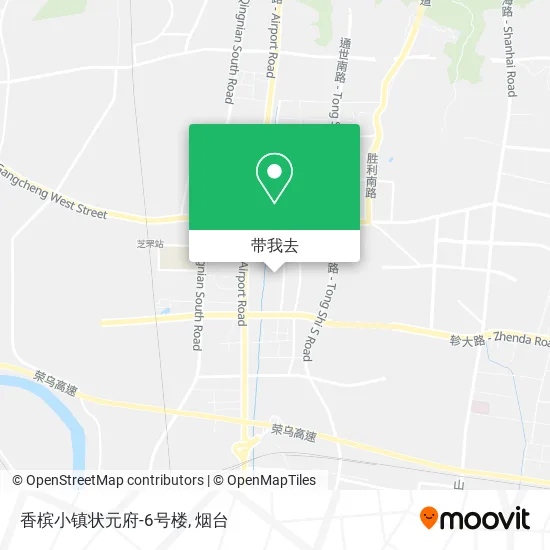 香槟小镇状元府-6号楼地图