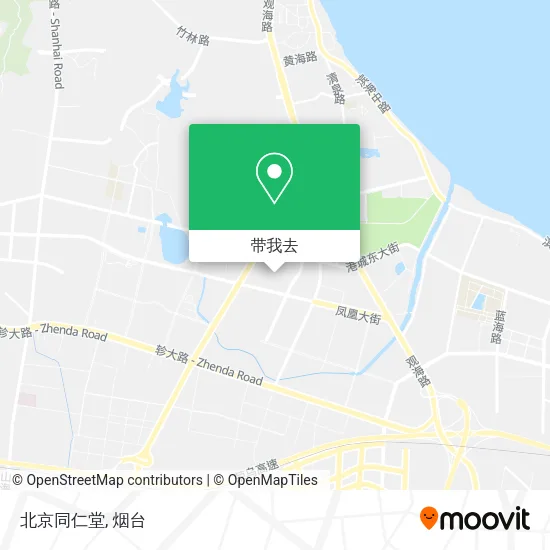 北京同仁堂地图