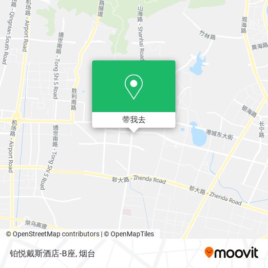 铂悦戴斯酒店-B座地图