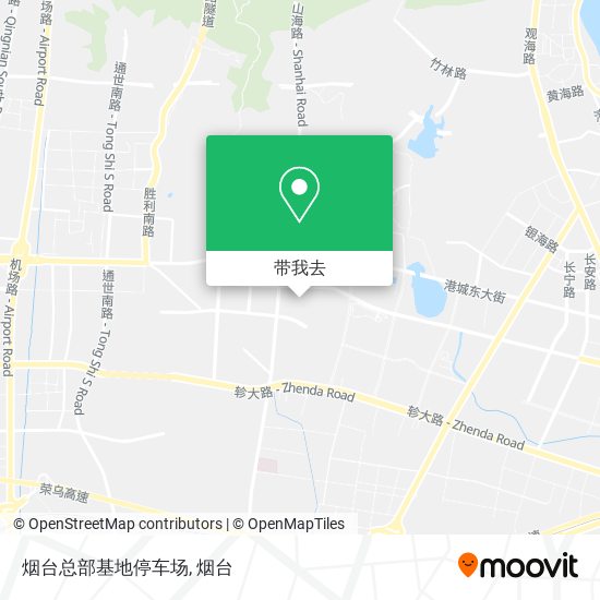 烟台总部基地停车场地图