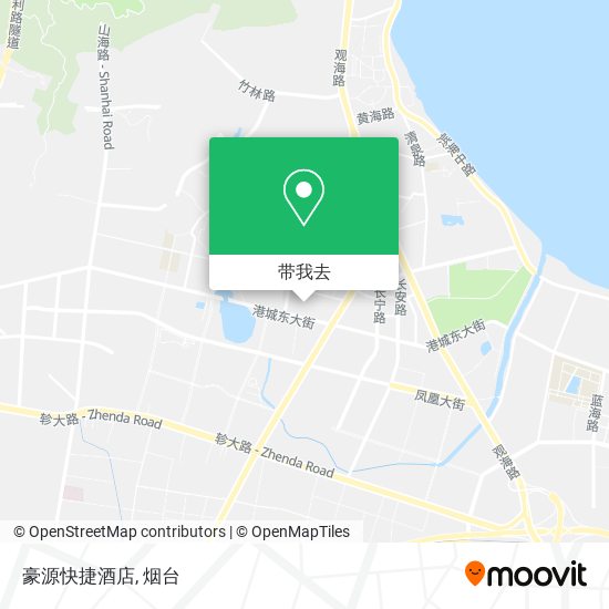 豪源快捷酒店地图