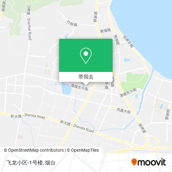 飞龙小区-1号楼地图