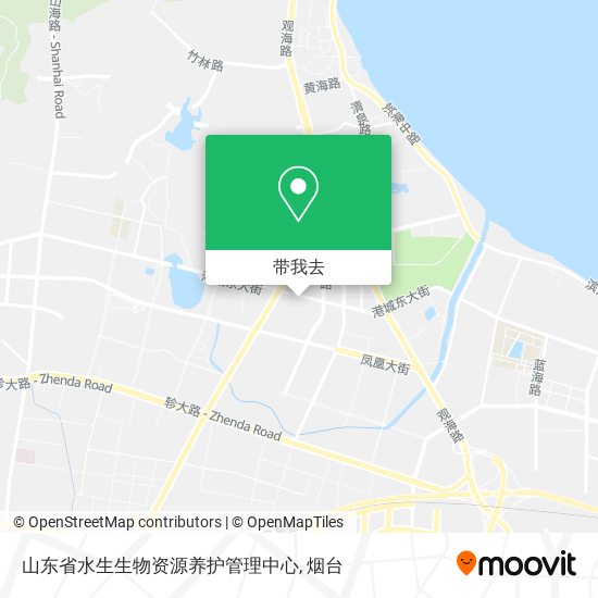 山东省水生生物资源养护管理中心地图