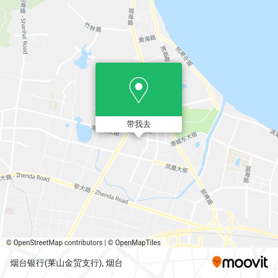 烟台银行(莱山金贸支行)地图