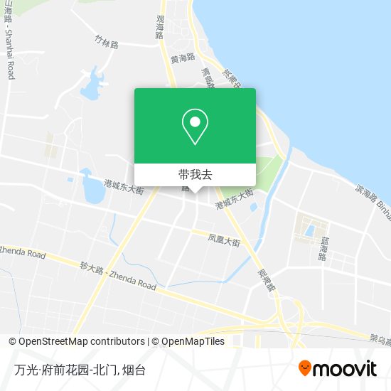 万光·府前花园-北门地图