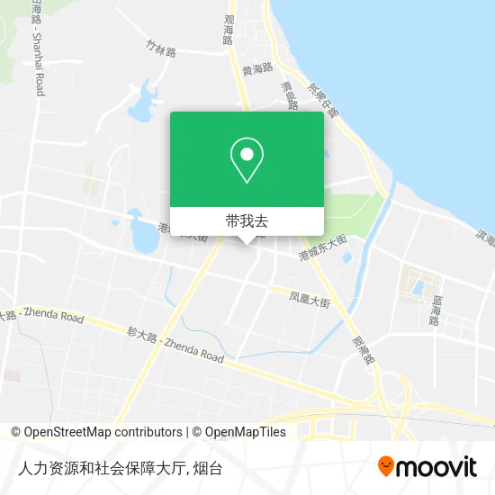 人力资源和社会保障大厅地图