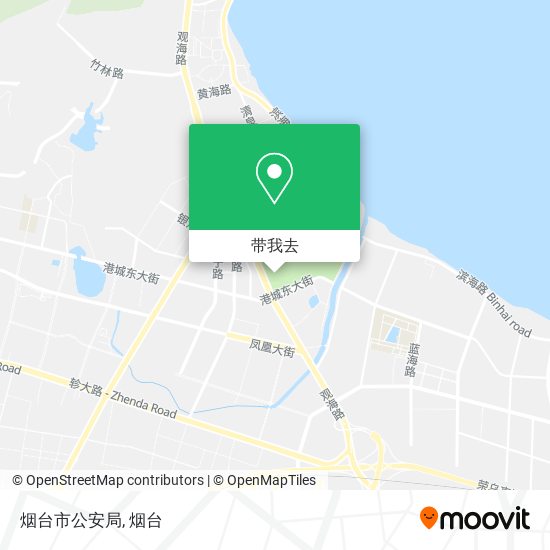 烟台市公安局地图