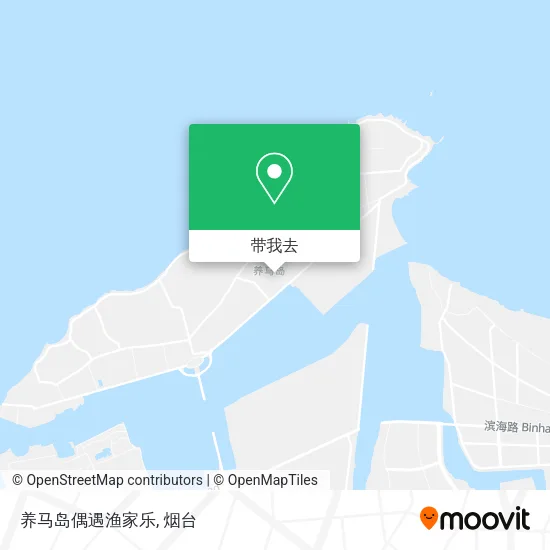 养马岛偶遇渔家乐地图