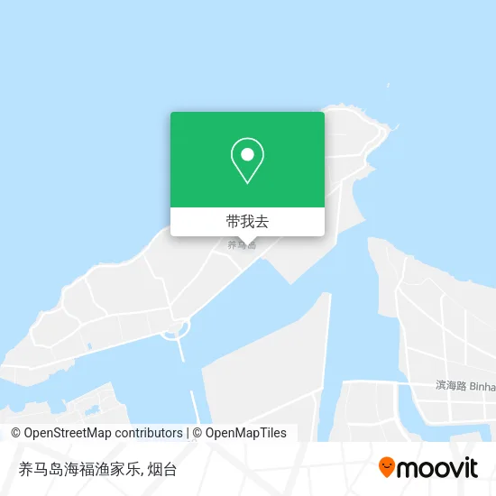 养马岛海福渔家乐地图