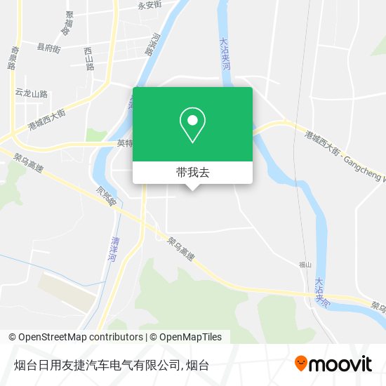 烟台日用友捷汽车电气有限公司地图