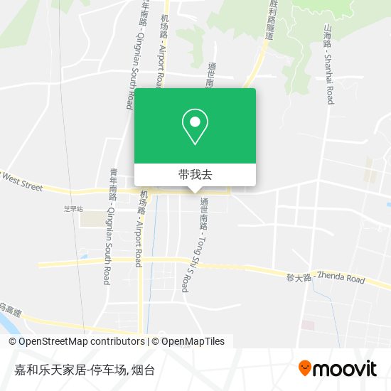 嘉和乐天家居-停车场地图