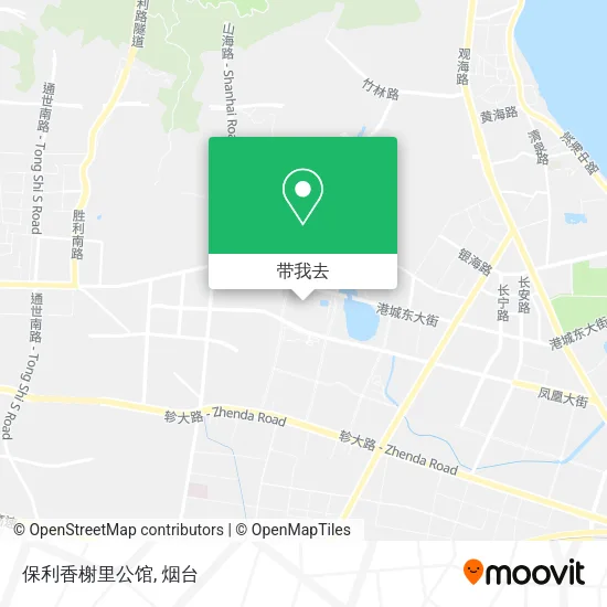 保利香榭里公馆地图