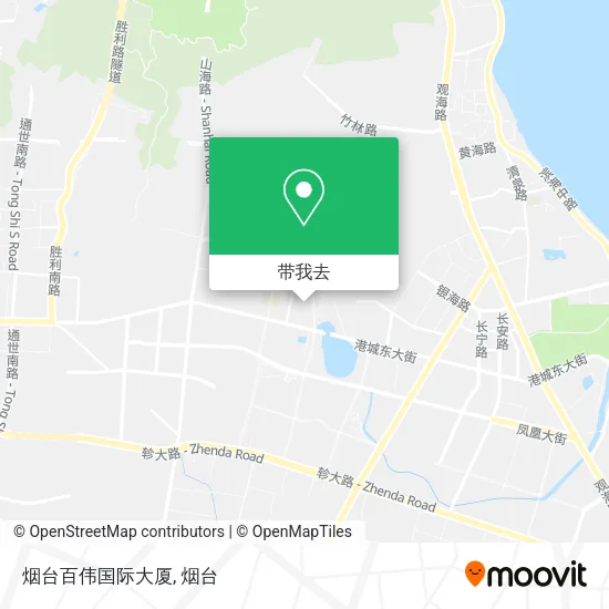 烟台百伟国际大厦地图