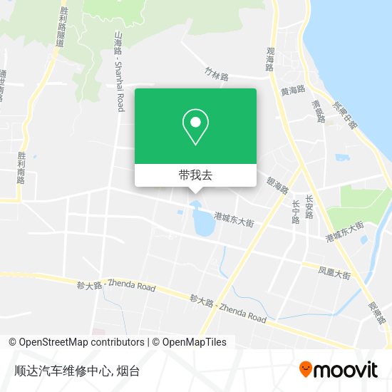 顺达汽车维修中心地图