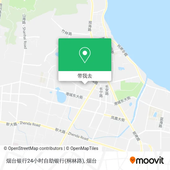 烟台银行24小时自助银行(桐林路)地图