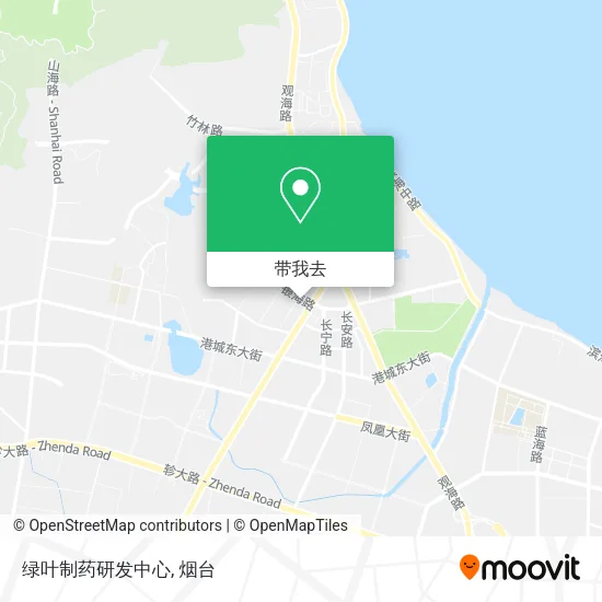 绿叶制药研发中心地图