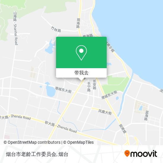烟台市老龄工作委员会地图