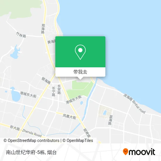 南山世纪华府-5栋地图