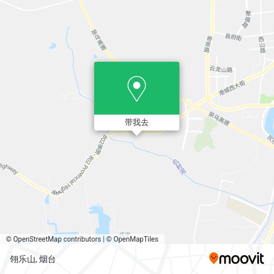 翎乐山地图