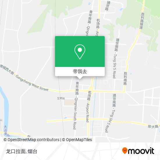 龙口拉面地图