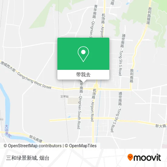 三和绿景新城地图