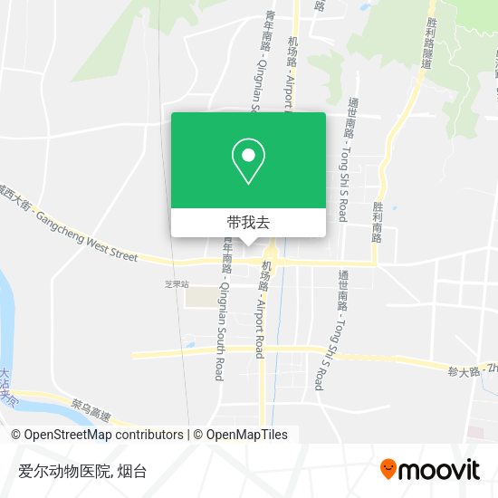 爱尔动物医院地图